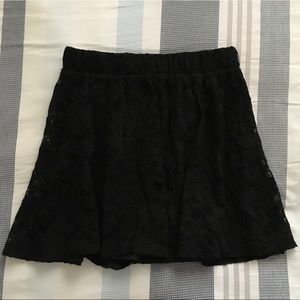 Forever 21 Black Lace Skirt